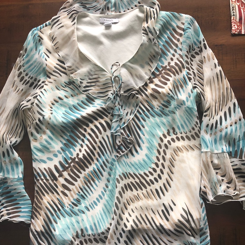 Large top from dress barn